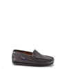 Atlanta Mocassin Mocha Pebbled Loafer-Tassel Children Shoes