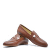 Blublonc Luggage Pebbled Pearl Loafer-Tassel Children Shoes
