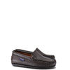 Atlanta Mocassin Mocha Pebbled Loafer-Tassel Children Shoes