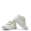 Emel Cream and Gold Star Baby Sneaker-Tassel Children Shoes