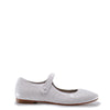 LMDI White Croc Pointed Mary Jane-Tassel Children Shoes