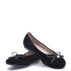 Beberlis Burgundy Velvet Pearl Ballet Flat-Tassel Children Shoes