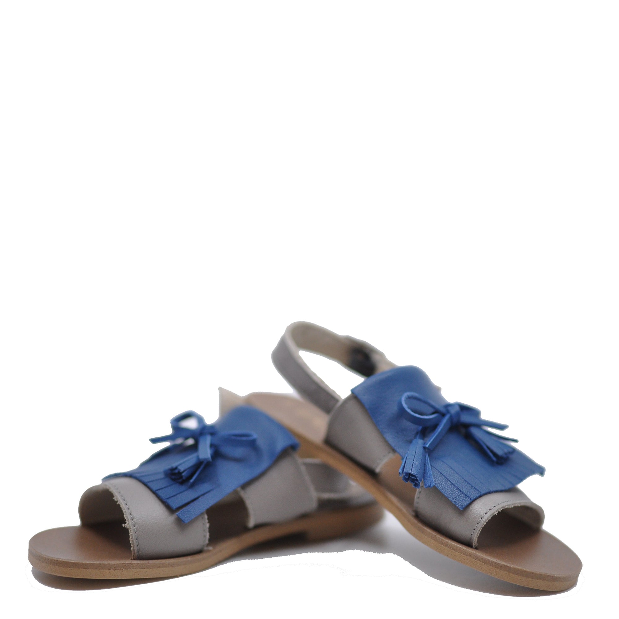 Sonatina Sapphire Fringe Sandal-Tassel Children Shoes