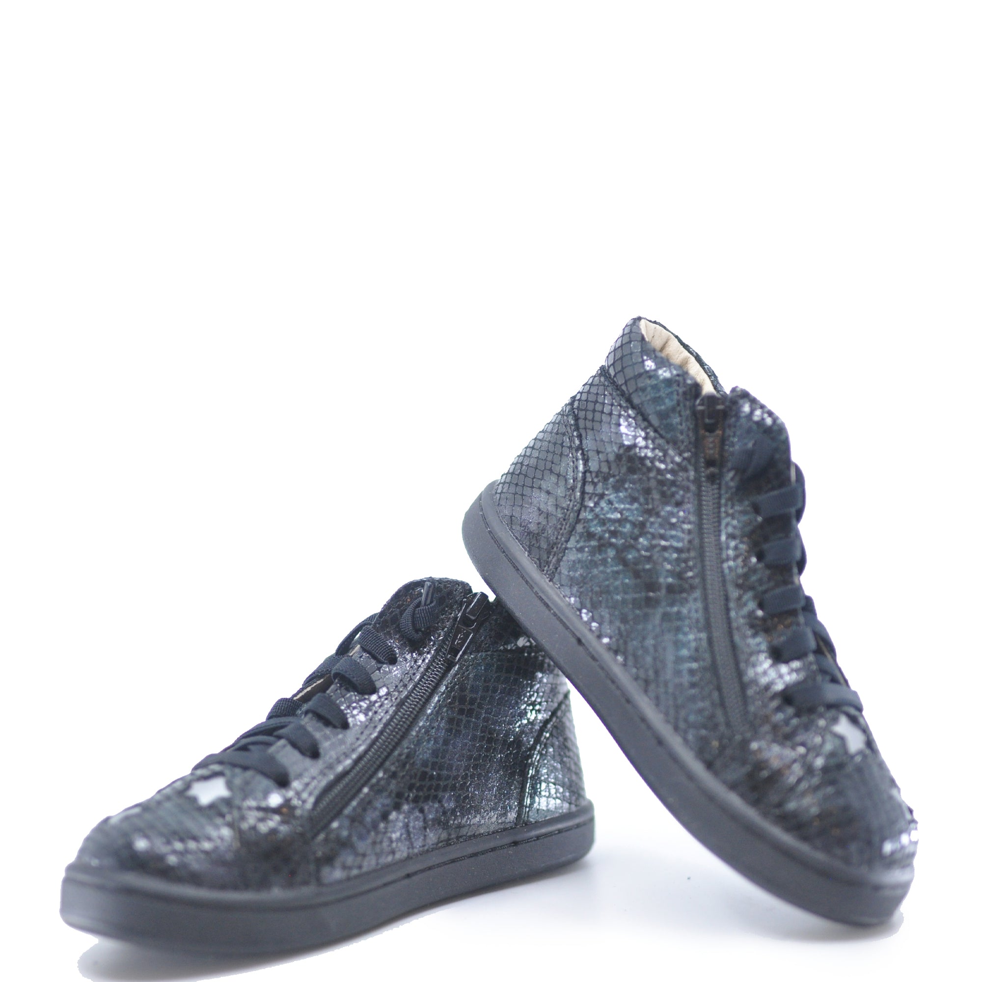 Old Soles Navy TieDye Sneaker-Tassel Children Shoes