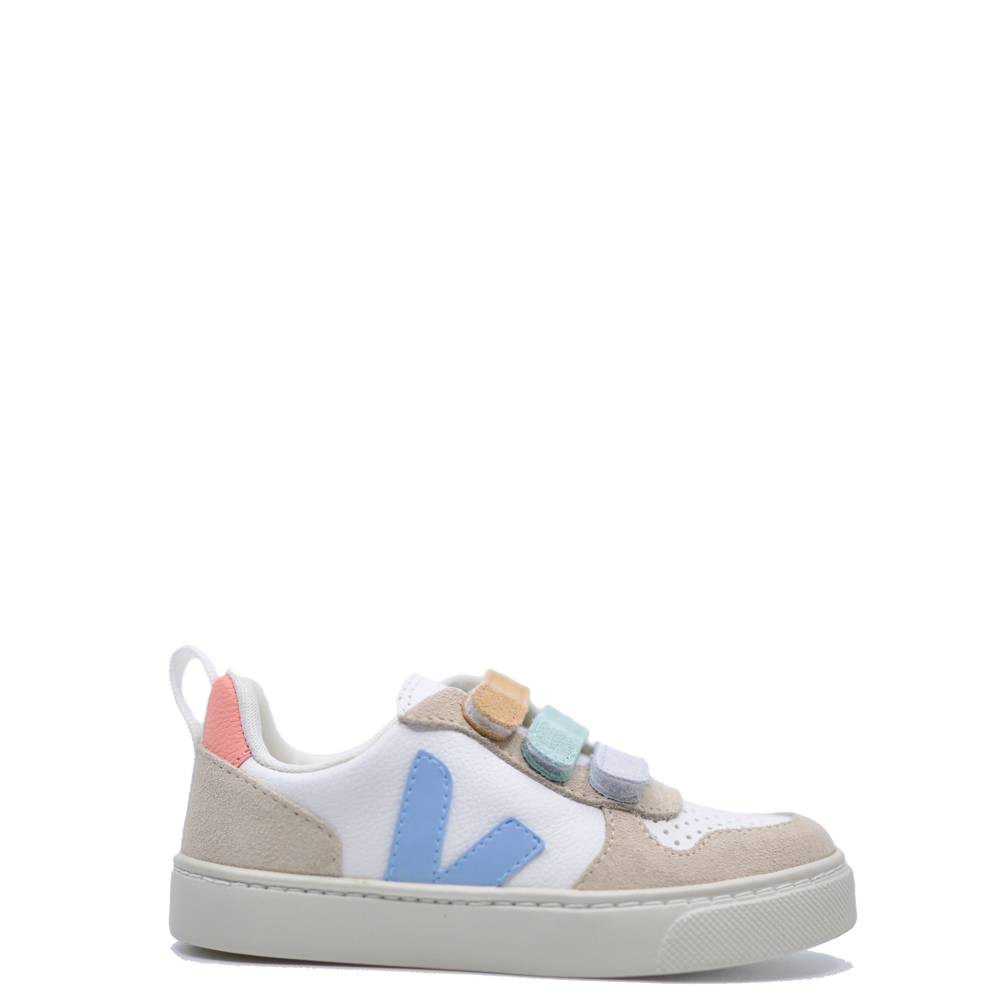 Veja Pastel Velcro Sneaker-Tassel Children Shoes