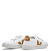 Veja White and Camel Sneaker-Tassel Children Shoes