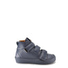 Babywalker Navy Leather Velcro Sneaker-Tassel Children Shoes