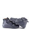 Babywalker Navy Leather Velcro Sneaker-Tassel Children Shoes