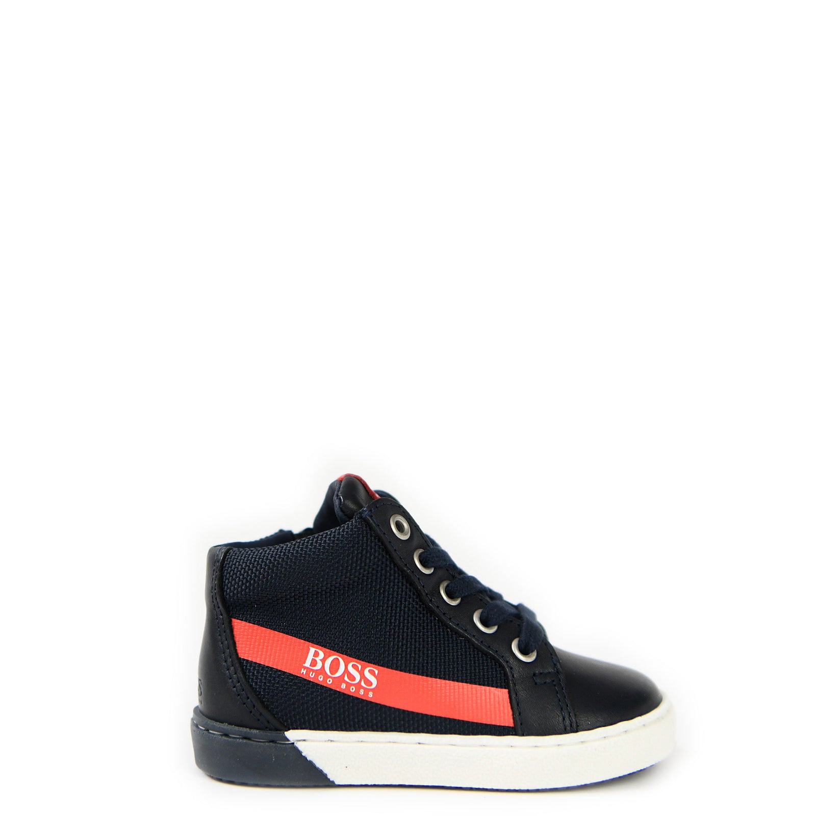 Hugo Boss Navy Lace Up Sneaker-Tassel Children Shoes