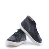 Old Soles Black ZigZag Elastic Sneaker-Tassel Children Shoes