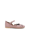 Pepe Dry Rose Open Floral Mary Jane-Tassel Children Shoes