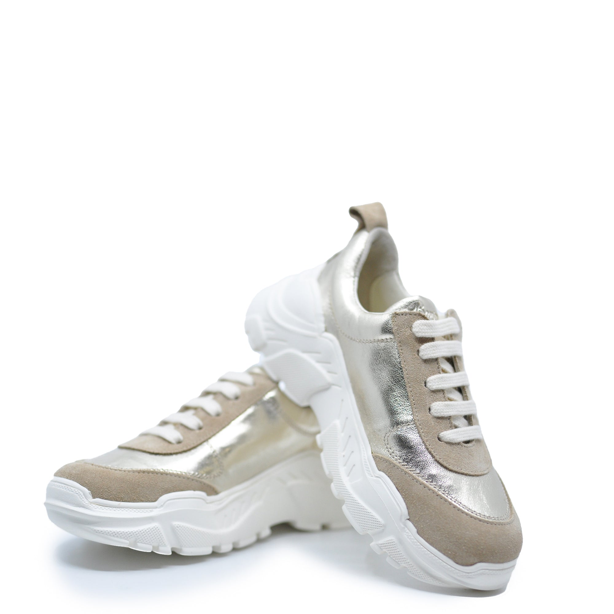 Bonpoint Metallic Cherry Sneaker-Tassel Children Shoes