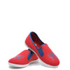 Bonton Tiger Red Canvas Slip On-Tassel Children Shoes