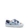 Pepe Motor Print Velcro Sneaker-Tassel Children Shoes