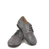 Beberlis Dark Gray Plaid Oxford-Tassel Children Shoes