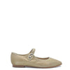 LMDI Gold Shimmer Pointed Mary Jane-Tassel Children Shoes