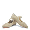 LMDI Gold Shimmer Pointed Mary Jane-Tassel Children Shoes