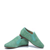 LMDI Green Weave Smoking Loafer-Tassel Children Shoes