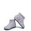 Pepe Pastel Floral Zipper Bootie-Tassel Children Shoes