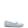 LMDI Silver Glitter Lips Loafer-Tassel Children Shoes