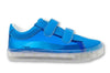 POP Velcro Clear Blue Light-Up Sneaker-Tassel Children Shoes