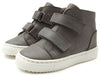 Young Soles Howard Gray Velcro Boot-Tassel Children Shoes
