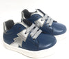 Blublonc Blue/Silver Baby Sneaker-Tassel Children Shoes