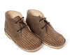 Sonatina Chestnut Herringbone Bootie-Tassel Children Shoes