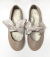 Papanatas Nude Open Dress Shoe-Tassel Children Shoes