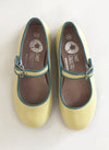 LMDI Collection Yellow Leather Mary Jane-Tassel Children Shoes