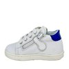 Beberlis White and Blue Stripe Baby Sneaker-Tassel Children Shoes