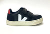 Veja Black Velcro Sneaker-Tassel Children Shoes
