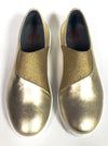 Blublonc Gold Elastic Slip-on Sneaker-Tassel Children Shoes