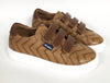 Atlanta Mocassin Luggage zigzag Velcro Sneaker-Tassel Children Shoes