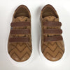 Atlanta Mocassin Luggage zigzag Velcro Sneaker-Tassel Children Shoes