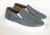 Atlanta Mocassin Stone Gray Slip-On Sneaker-Tassel Children Shoes