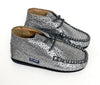 Atlanta Mocassin Silver Bootie-Tassel Children Shoes