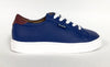 Atlanta Mocassin Blue and Brick Lace Up Sneaker-Tassel Children Shoes