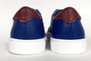 Atlanta Mocassin Blue and Brick Lace Up Sneaker-Tassel Children Shoes