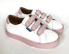 Atlanta Mocassin Pink Velcro Sneaker-Tassel Children Shoes