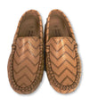 Atlanta Mocassin Caramel ZigZag Loafer-Tassel Children Shoes