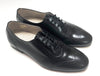 Hoo Black Leather Oxford-Tassel Children Shoes