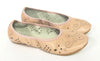 Belle Chiara Nude Floral Cutout Ballet Flat-Tassel Children Shoes