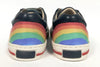 Lindo Navy and Aqua Velcro Sneaker-Tassel Children Shoes