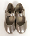 Zeebra Champagne Metallic Mary Jane-Tassel Children Shoes