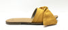 You and Me Yellow Bow Slide-Tassel Children Shoes