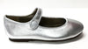 Papanatas Silver Mary Jane-Tassel Children Shoes