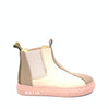 Dulis Nude Leather Bootie-Tassel Children Shoes