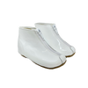 Pepe White Patent Zipper Bootie-Tassel Children Shoes