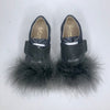 Sonatina Gray Glitter Sneaker-Tassel Children Shoes